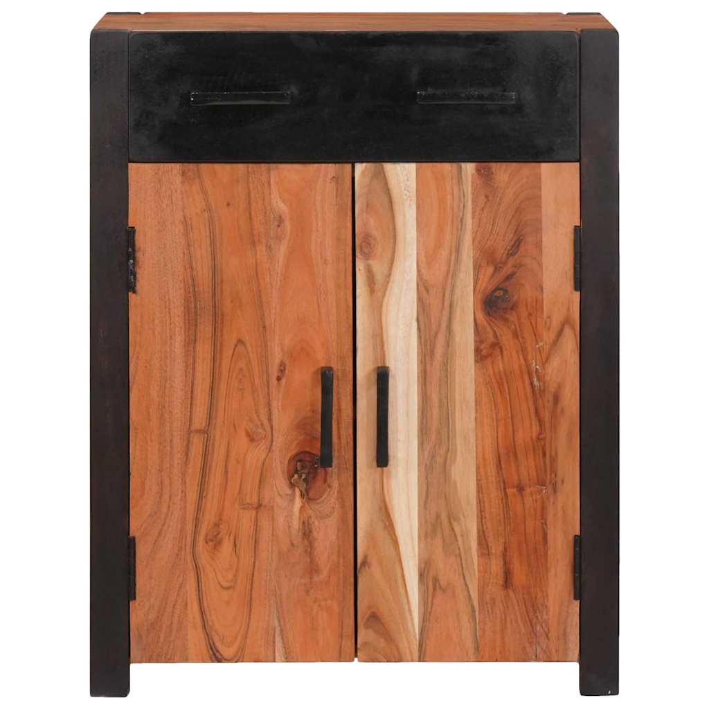 Bufety A Bočné Stoly Hnedá 55 X 30 X 75 Cm Akáciový Masív