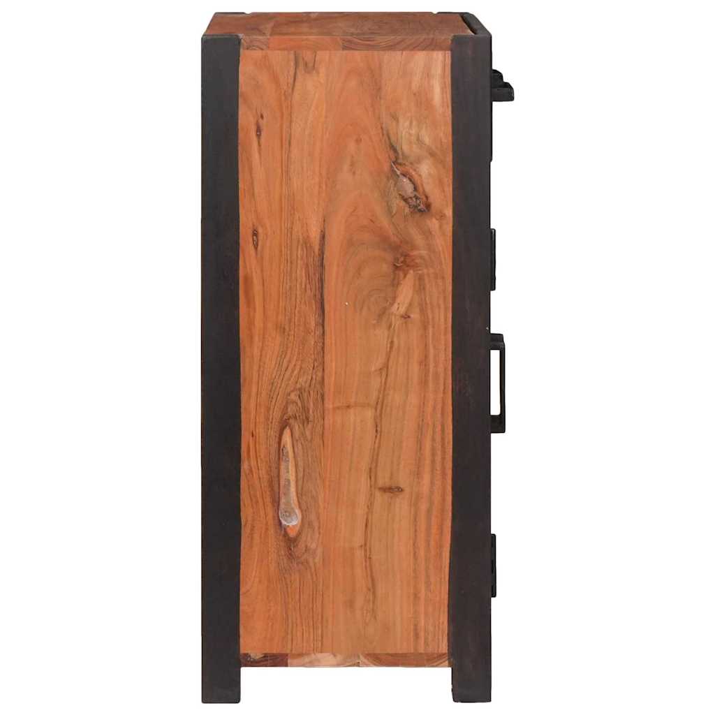 Bufety A Bočné Stoly Hnedá 55 X 30 X 75 Cm Akáciový Masív