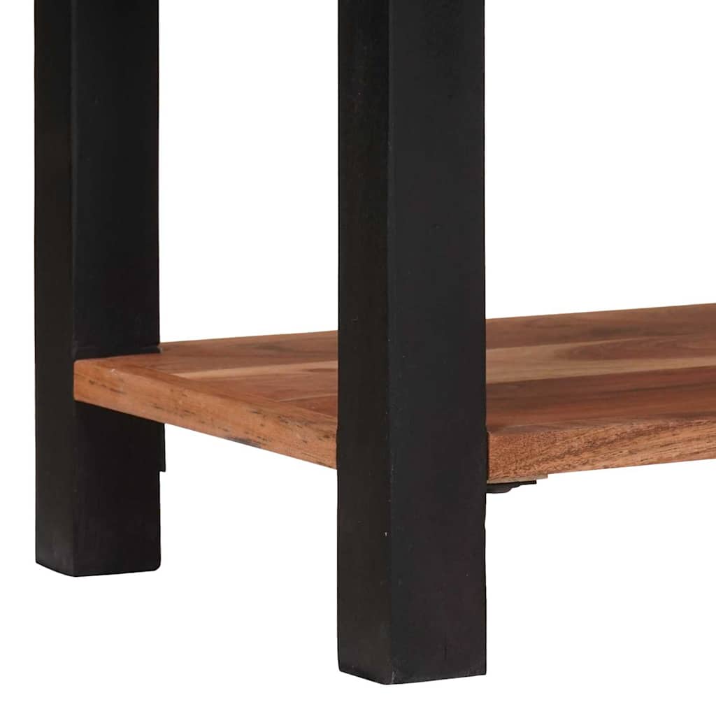 Regál Na Knihy Hnedá 70 X 30 X 110 Cm Akáciový Masív