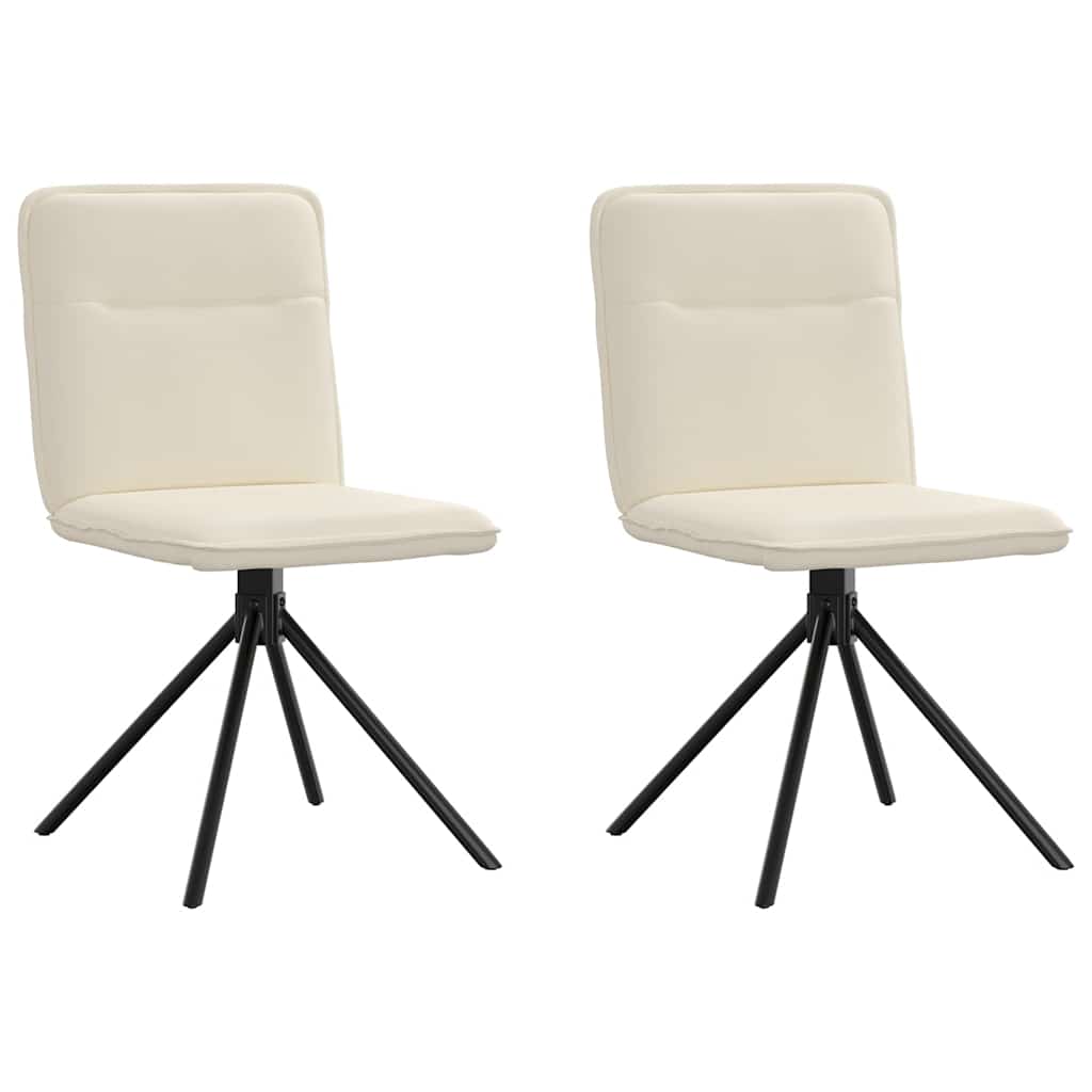 Jedálenské Stoličky 2 Ks Tmavohnedé Látkové