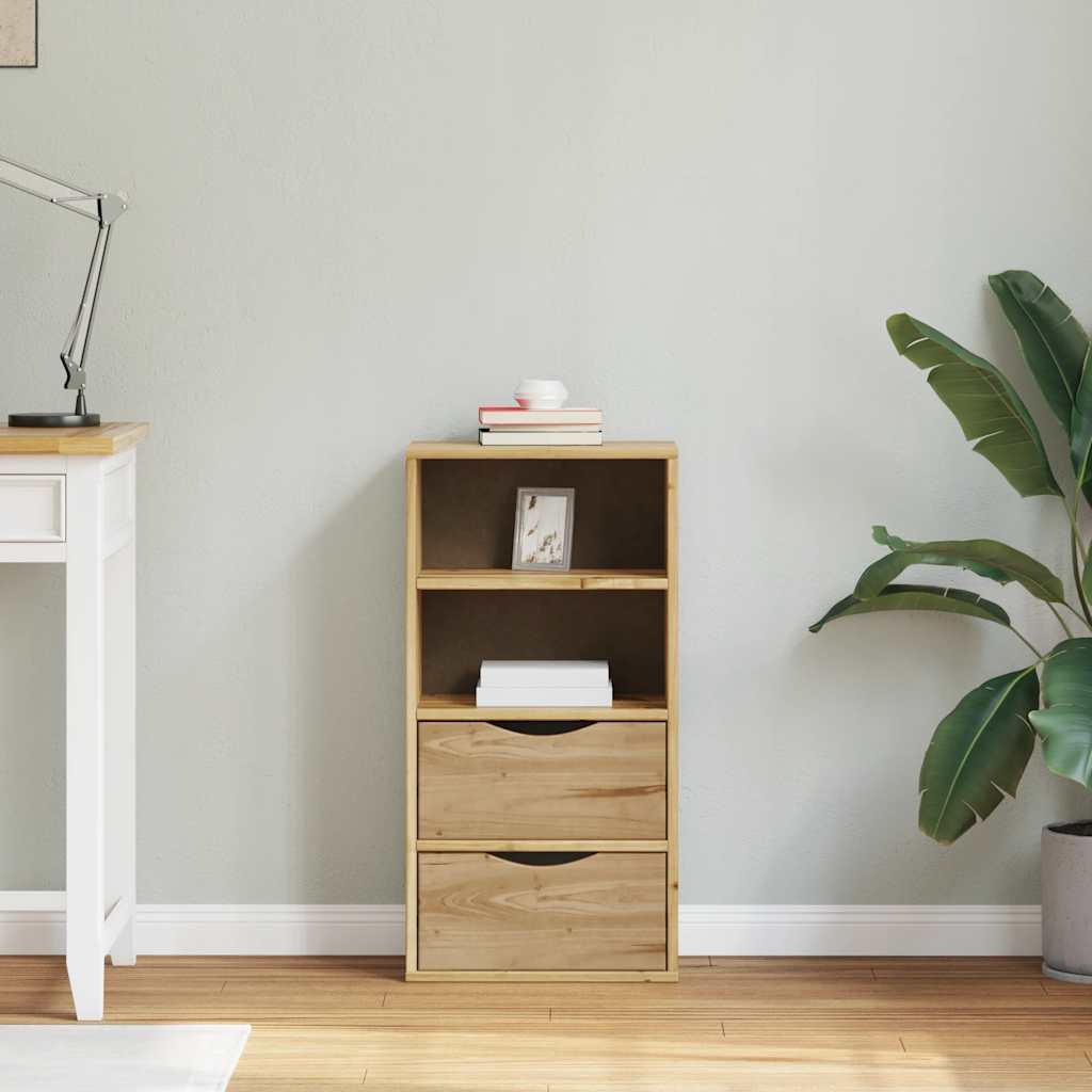 Bočná Skrinka So Zásuvkami &quot;Odda&quot; 40X24X79 Cm Masív Borovica