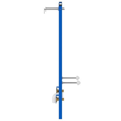 Skrytý montážny rám pre bidet 50x112-136 cm Oceľ