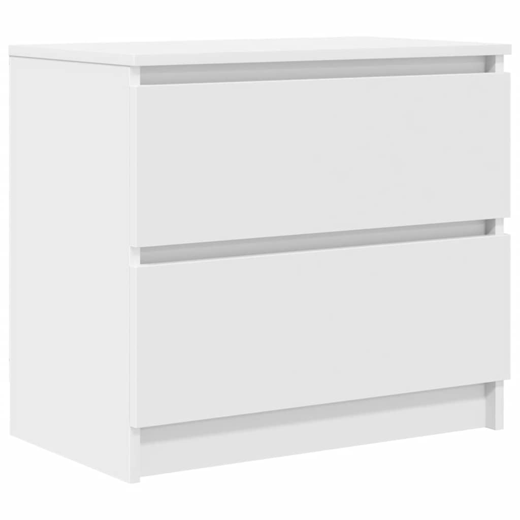 TV Skrinka vidaXL Biela 60x35x54 cm Drevo