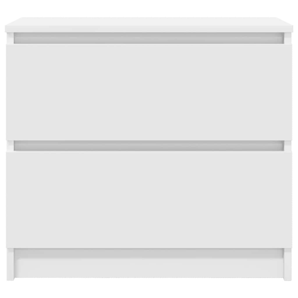 TV Skrinka vidaXL Biela 60x35x54 cm Drevo