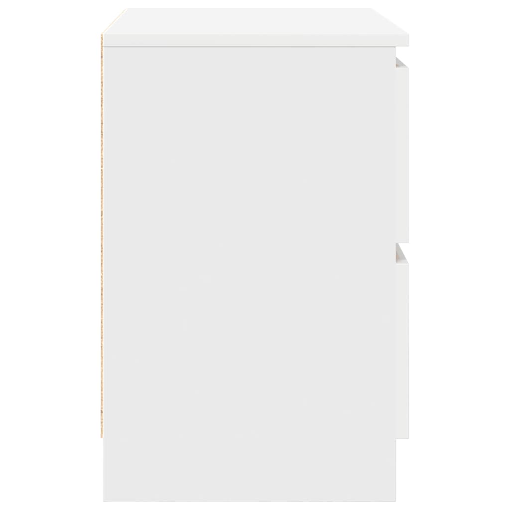 TV Skrinka vidaXL Biela 60x35x54 cm Drevo