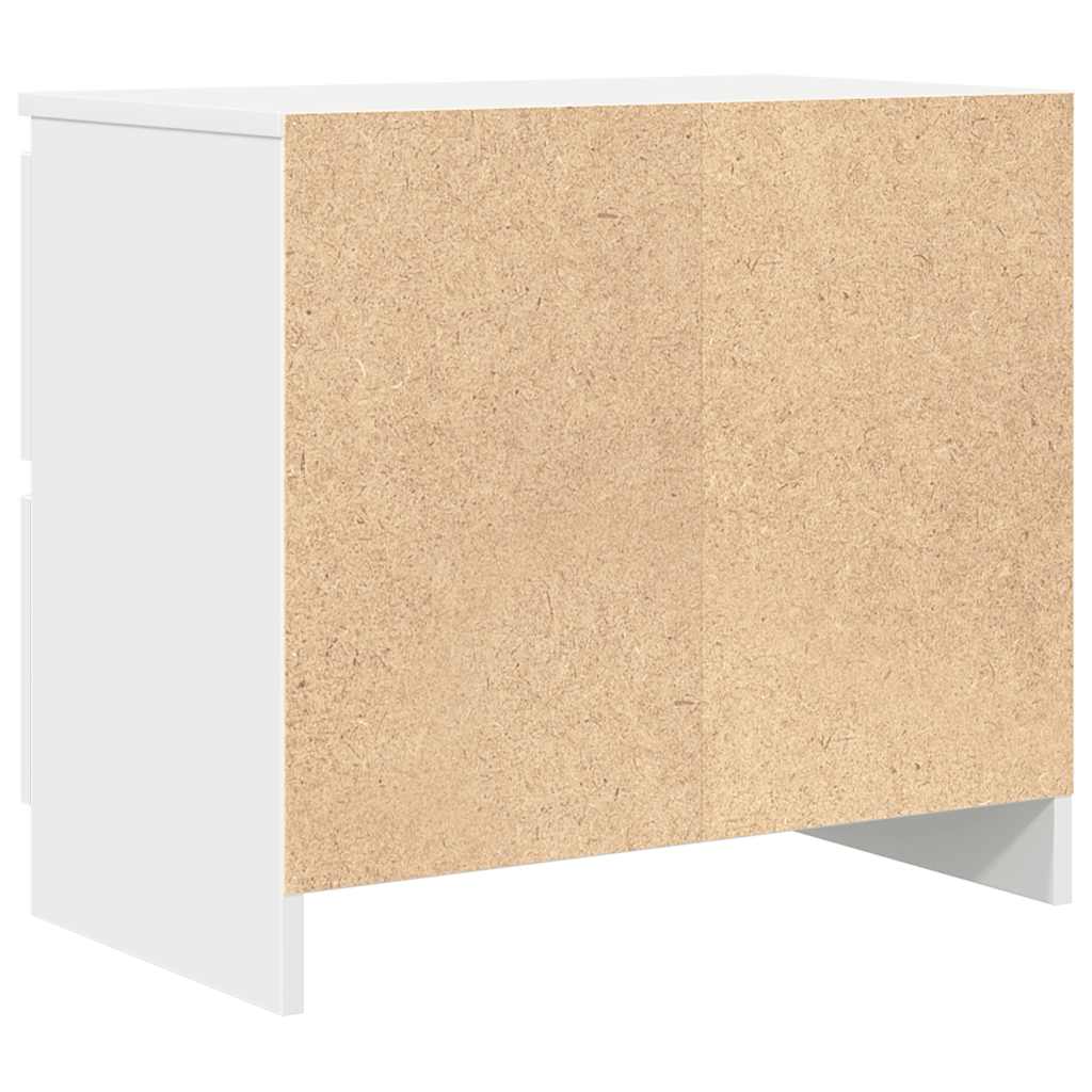 TV Skrinka vidaXL Biela 60x35x54 cm Drevo