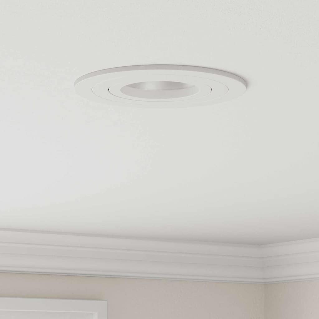 Reflektory So Bodmi 6 Pcs Biela 9 X 9 X Cm Hliník