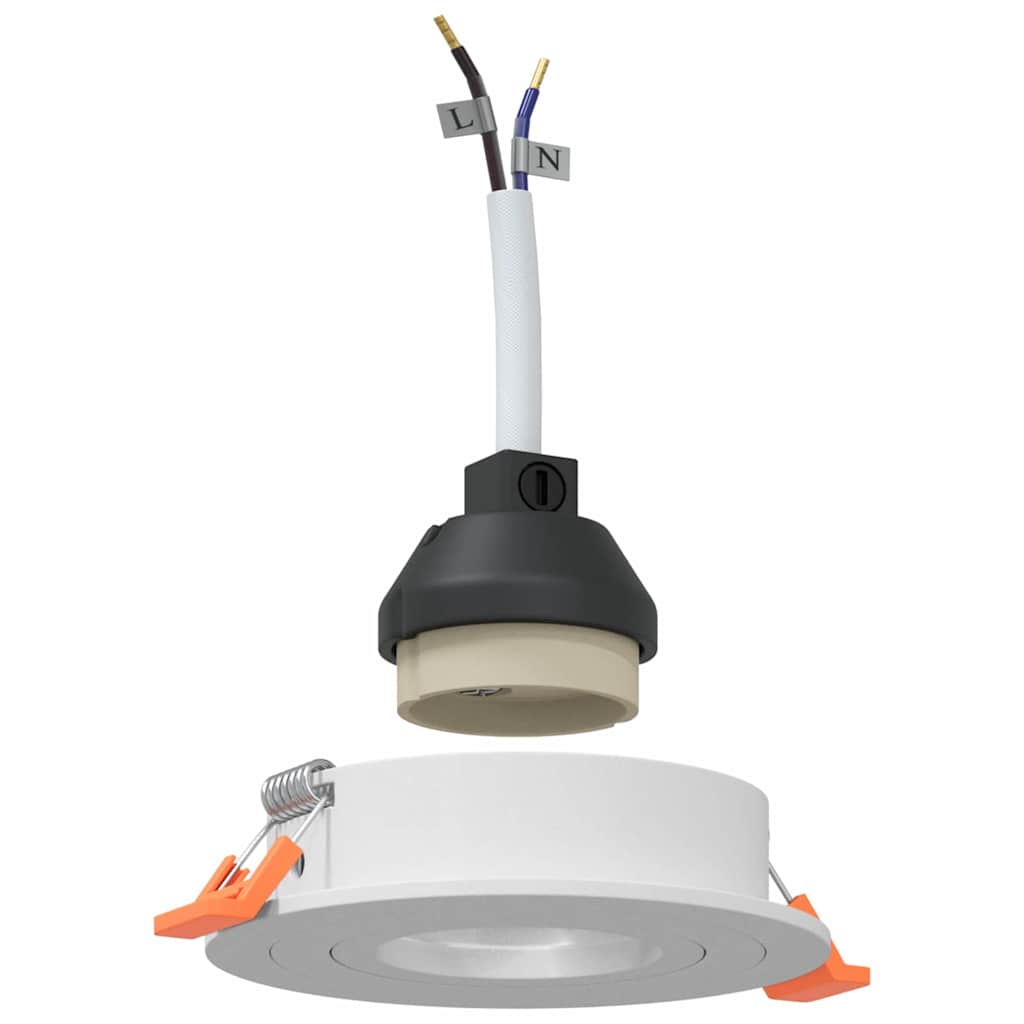 Reflektory So Bodmi 6 Pcs Biela 9 X 9 X Cm Hliník