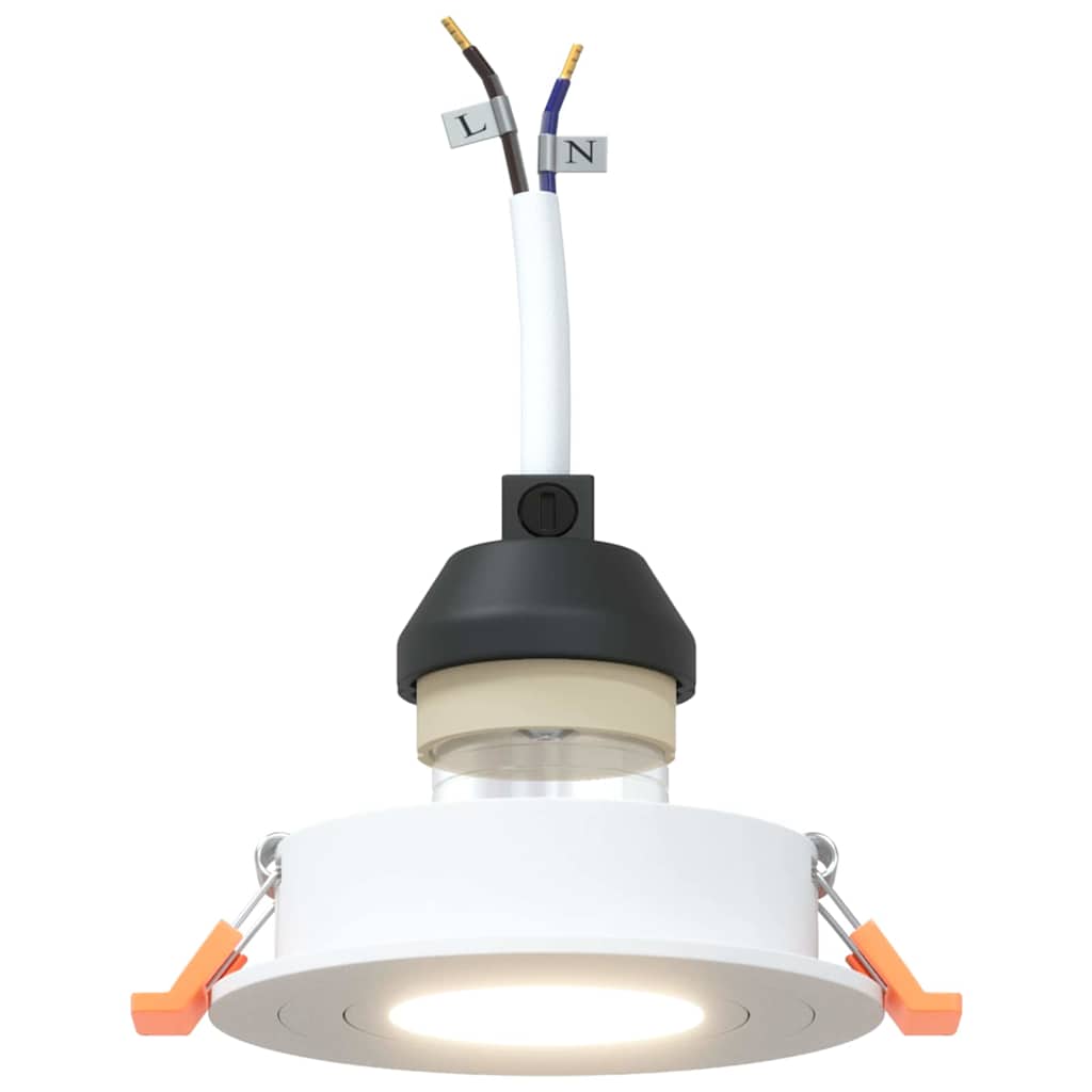 Reflektory So Bodmi 6 Pcs Biela 9 X 9 X Cm Hliník