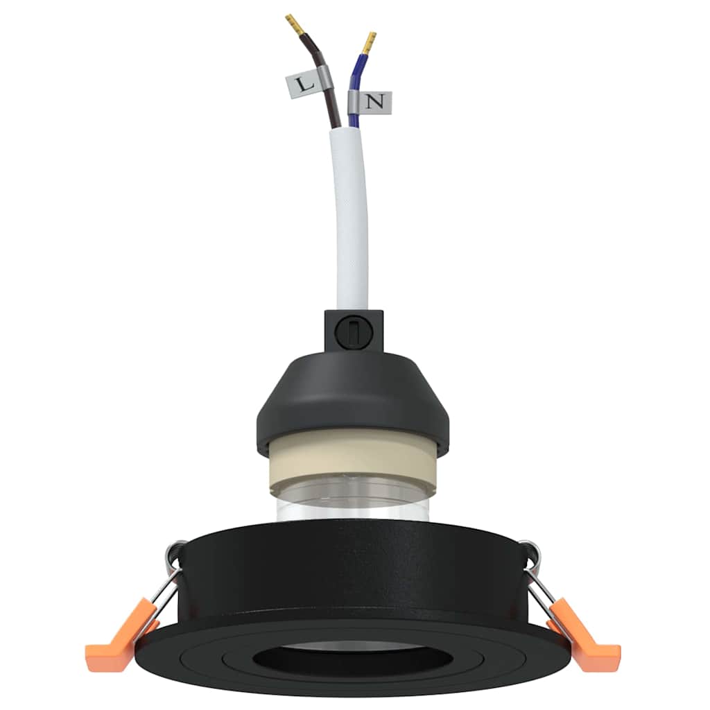 Reflektory So Bodmi 6 Pcs Čierna 9 X 9 X Cm Hliník