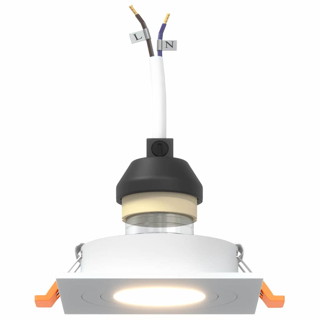 Reflektory So Bodmi 12 Pcs Biela 9 X 9 X Cm Hliník