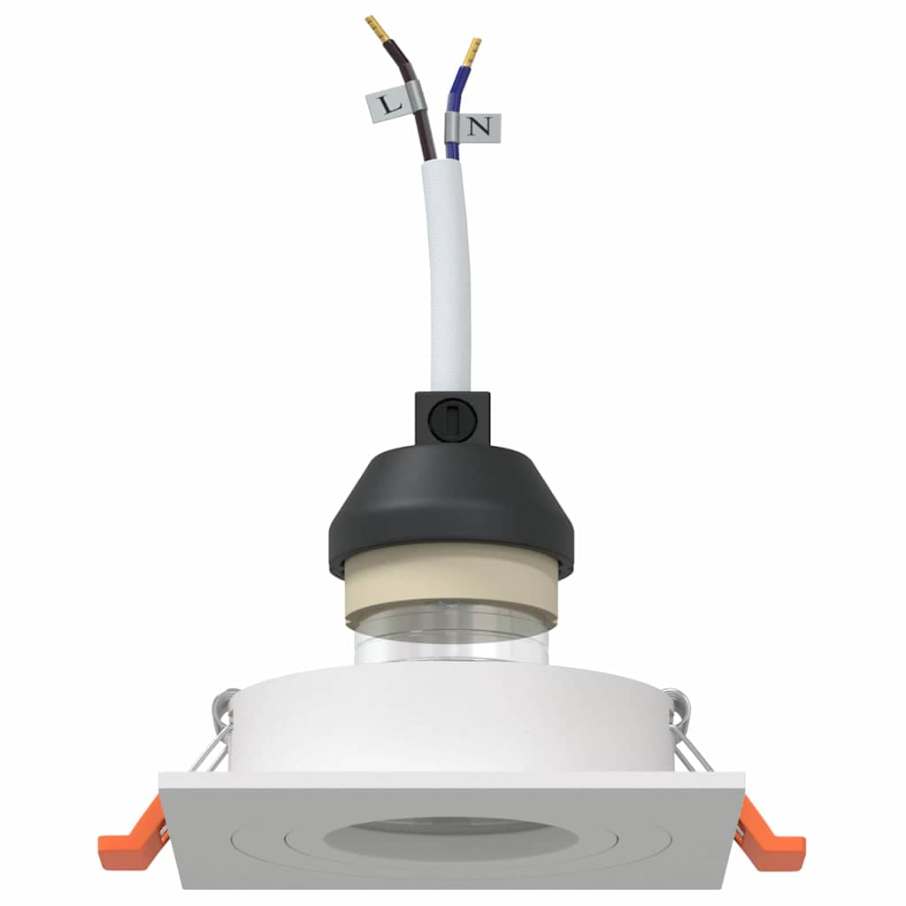 Reflektory So Bodmi 12 Pcs Biela 9 X 9 X Cm Hliník