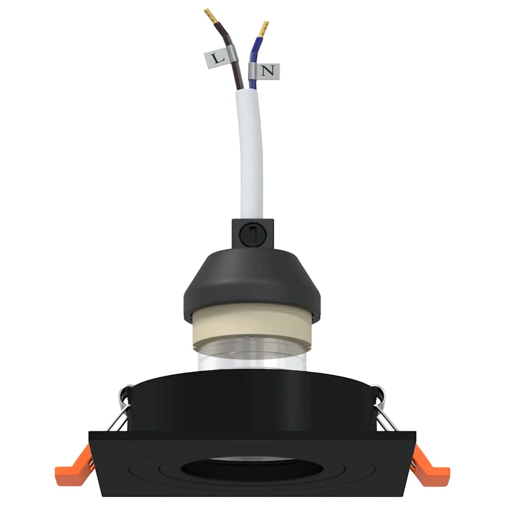 Reflektory So Bodmi 12 Pcs Čierna 9 X 9 X Cm Hliník