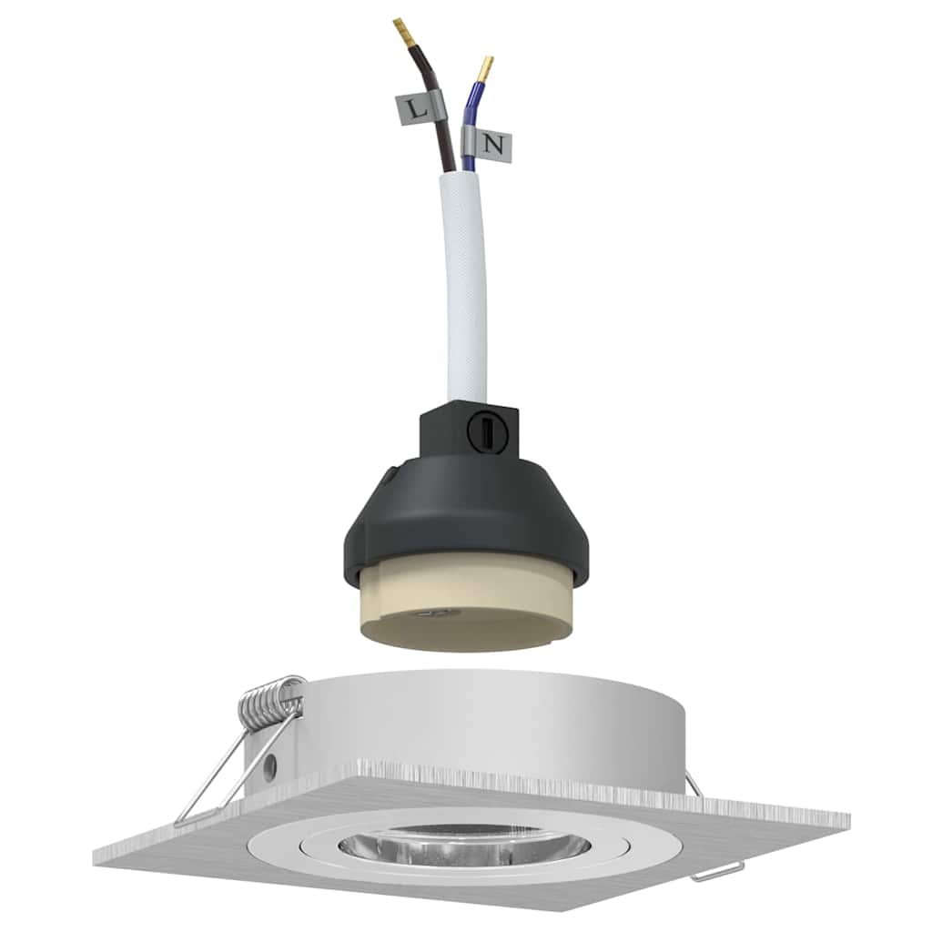 Reflektory So Bodmi 24 Pcs Strieborná 9 X 9 X Cm Hliník