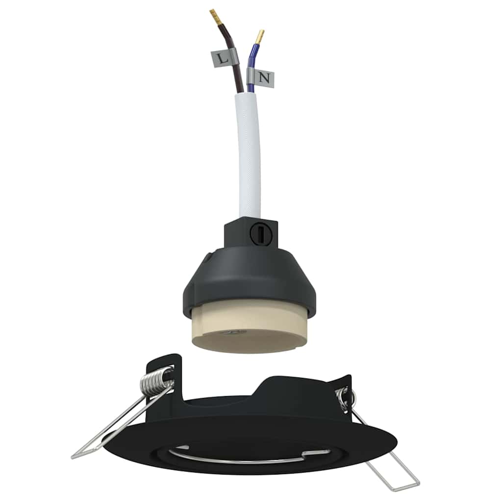 Reflektory So Bodmi 12 Pcs Čierna 9 X 9 Cm Kov