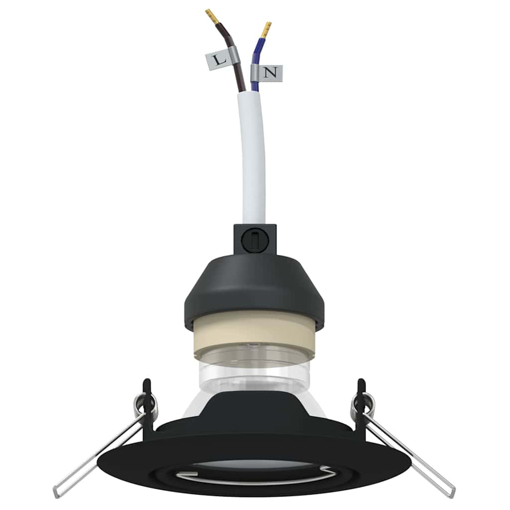 Reflektory So Bodmi 12 Pcs Čierna 9 X 9 Cm Kov