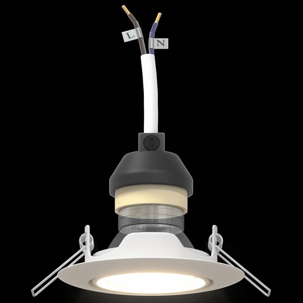 Reflektory So Bodmi 24 Pcs Biela 9 X 9 Cm Kov