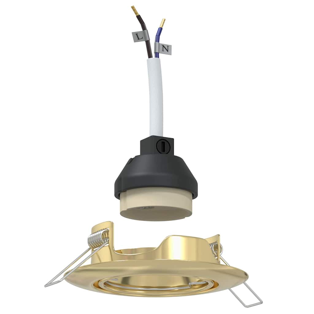 Reflektory So Bodmi 6 Pcs Zlatá 9 X 9 Cm Kov