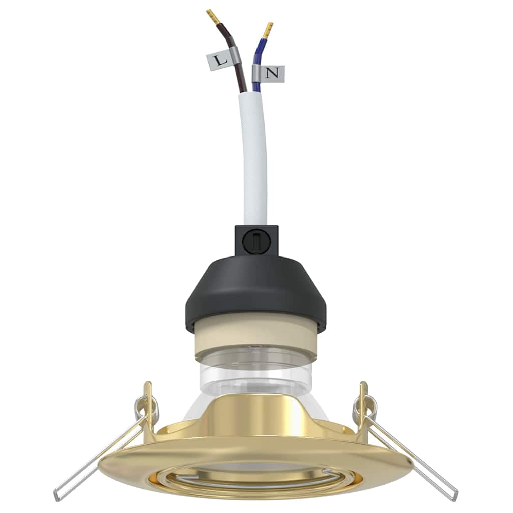 Reflektory So Bodmi 24 Pcs Zlatá 9 X 9 Cm Kov