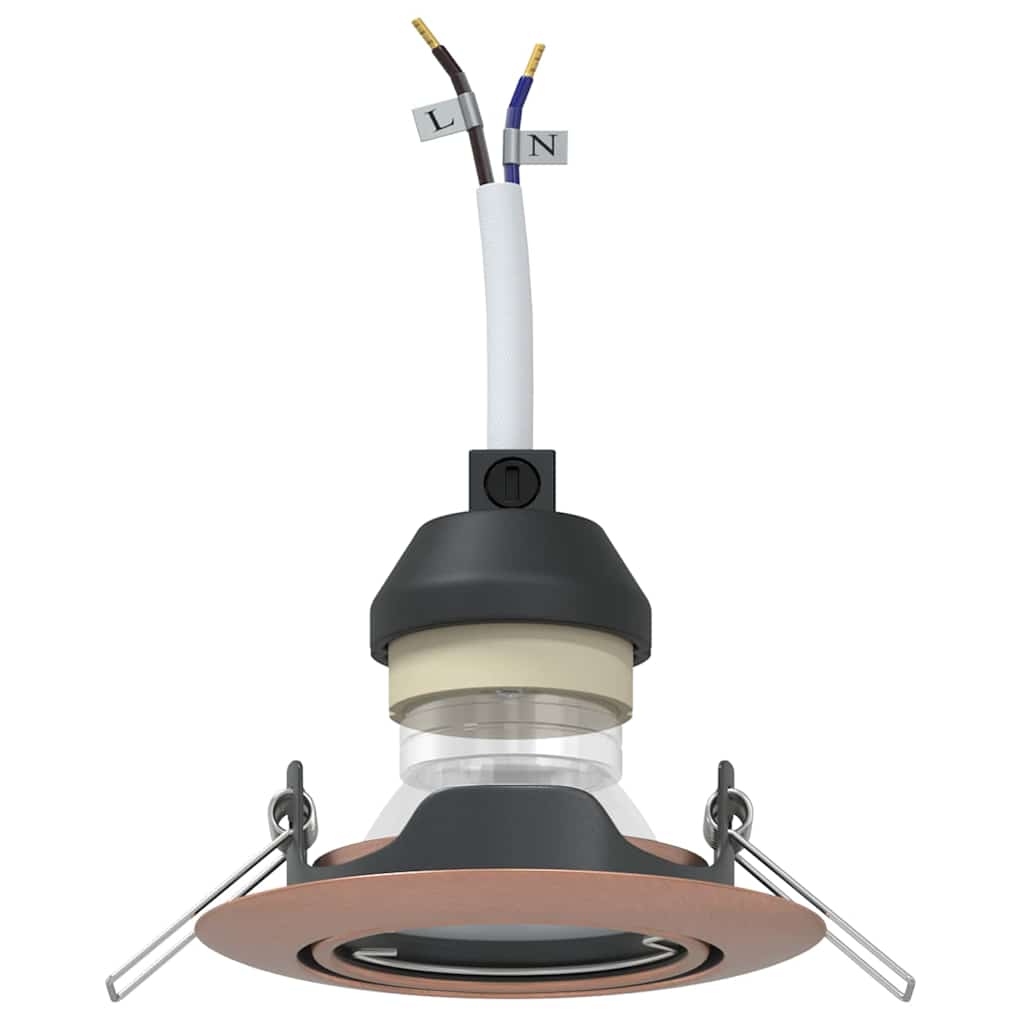 Reflektory So Bodmi 6 Pcs Medená 9 X 9 Cm Kov