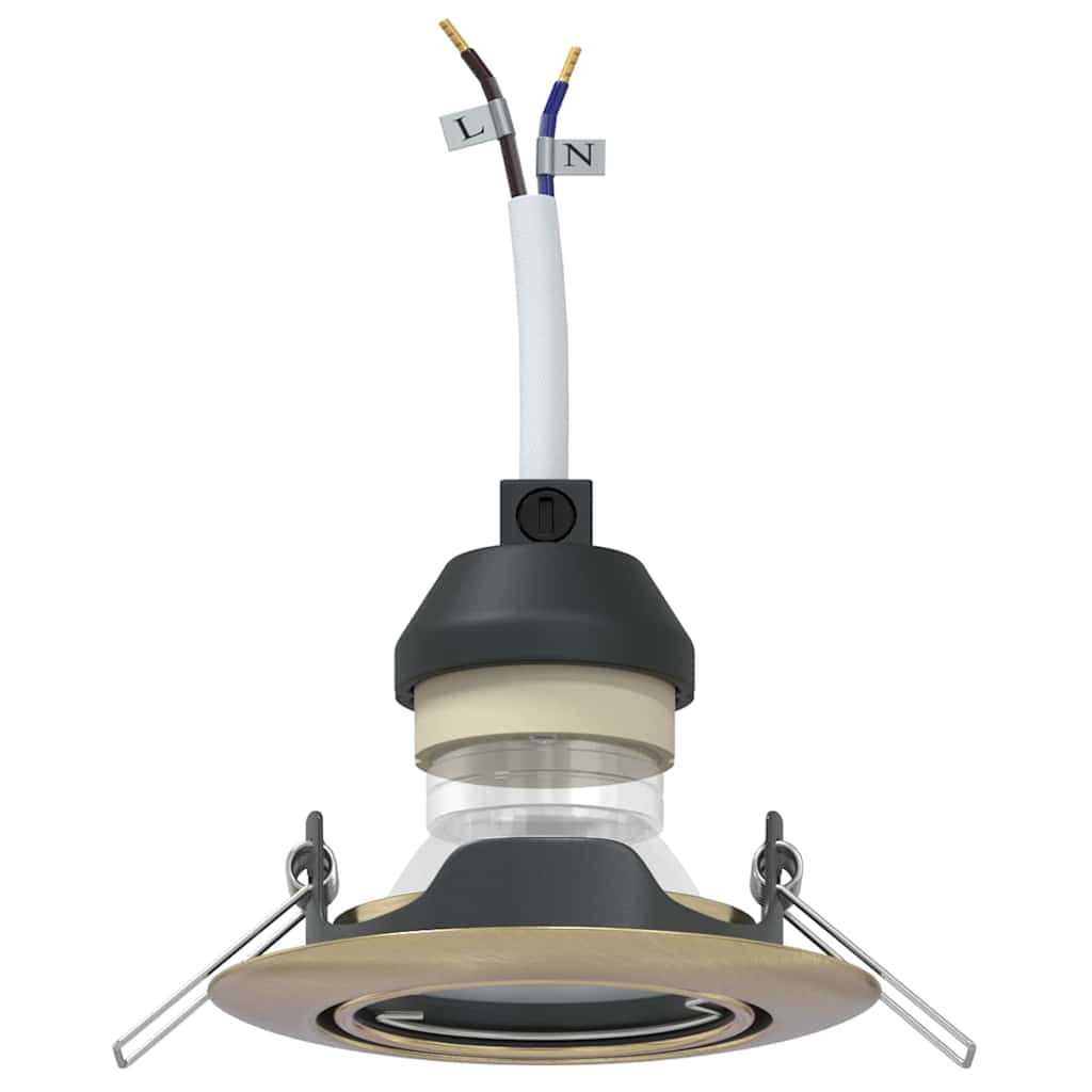 Reflektory So Bodmi 6 Pcs Mosadzná 9 X 9 Cm Kov