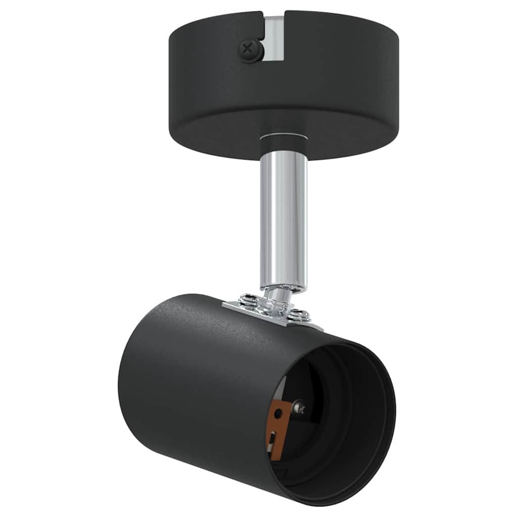 Stropné Bodové Svetlo Čierna 6.5 X 6 X 11.5 Cm Oceľ