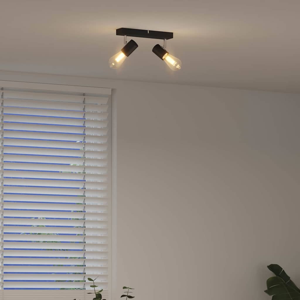 Stropné Bodové Svetlo Čierna 26 X 6.5 X 11.5 Cm Oceľ