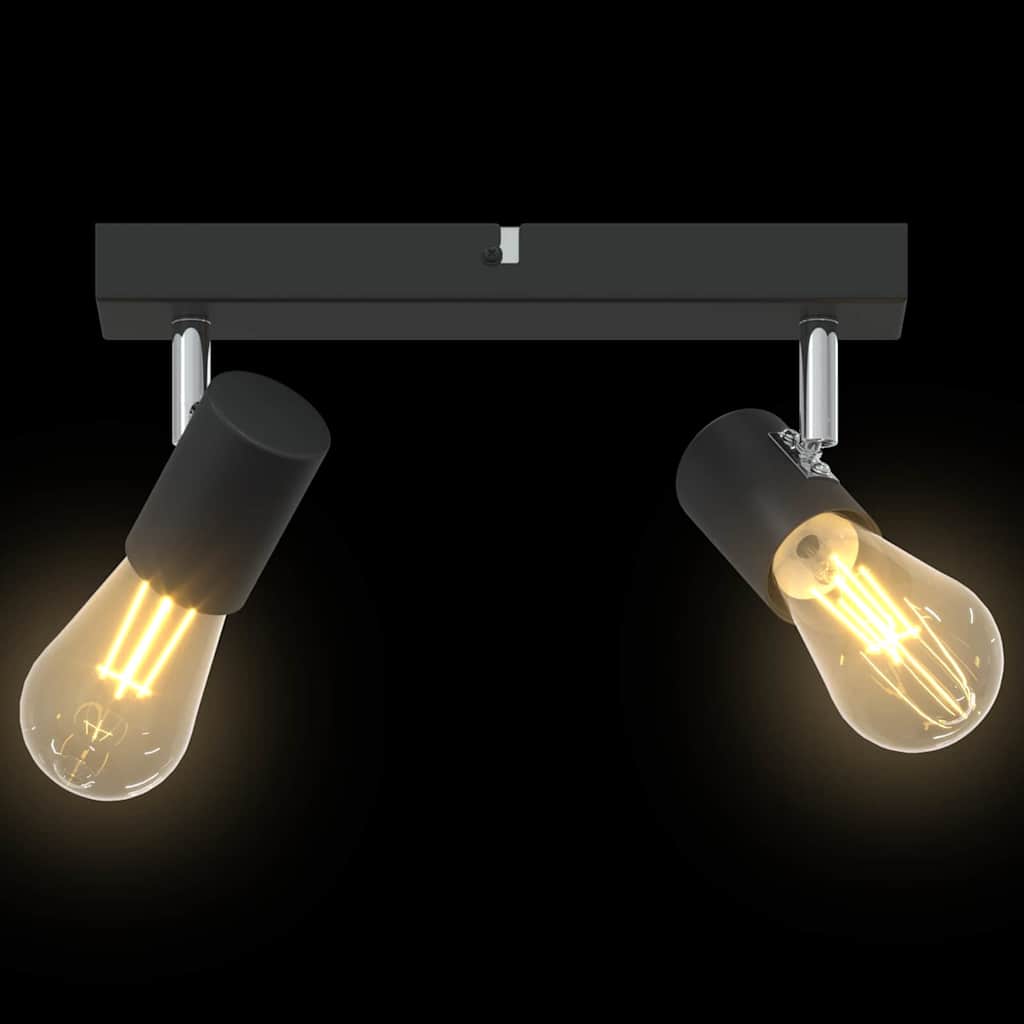 Stropné Bodové Svetlo Čierna 26 X 6.5 X 11.5 Cm Oceľ