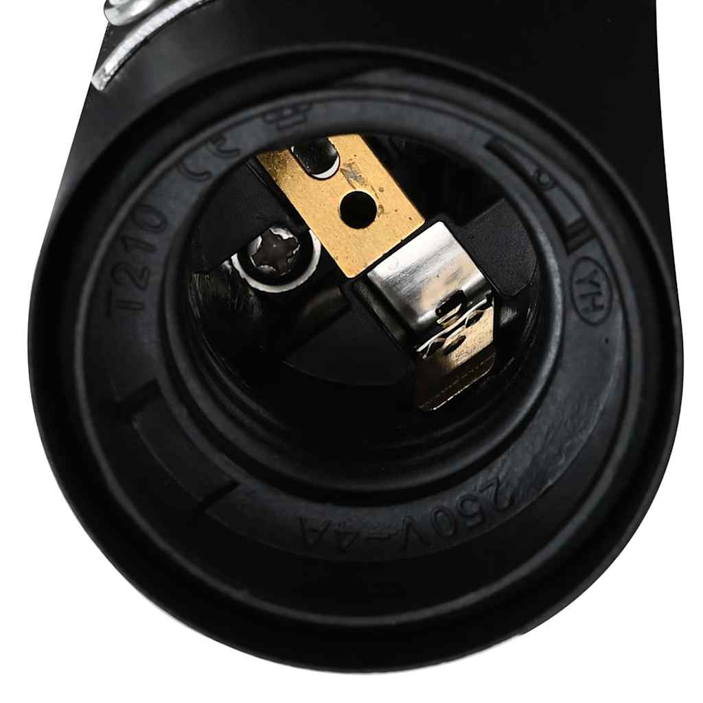 Stropné Bodové Svetlo Čierna 38 X 6.5 X 11.5 Cm Oceľ