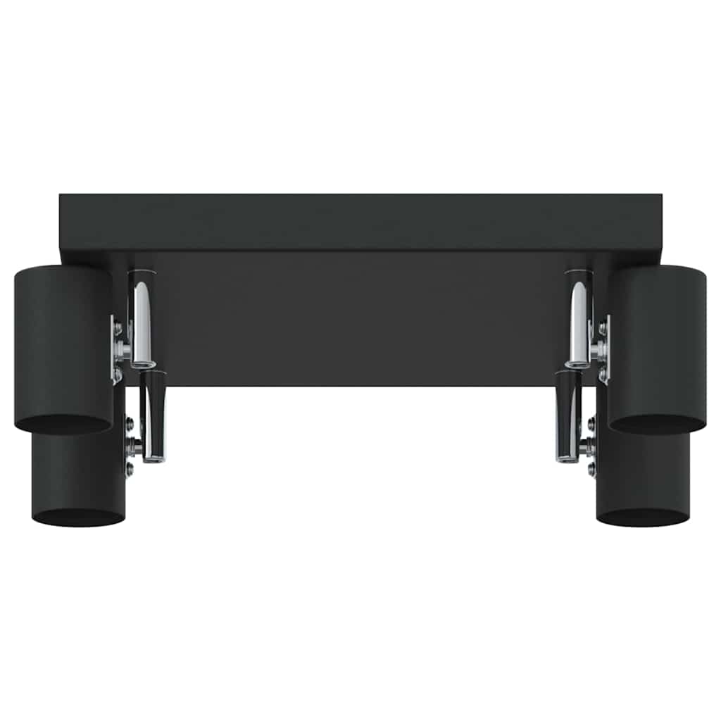 Stropné Bodové Svetlo Čierna 26.5 X 26 X 11.5 Cm Oceľ