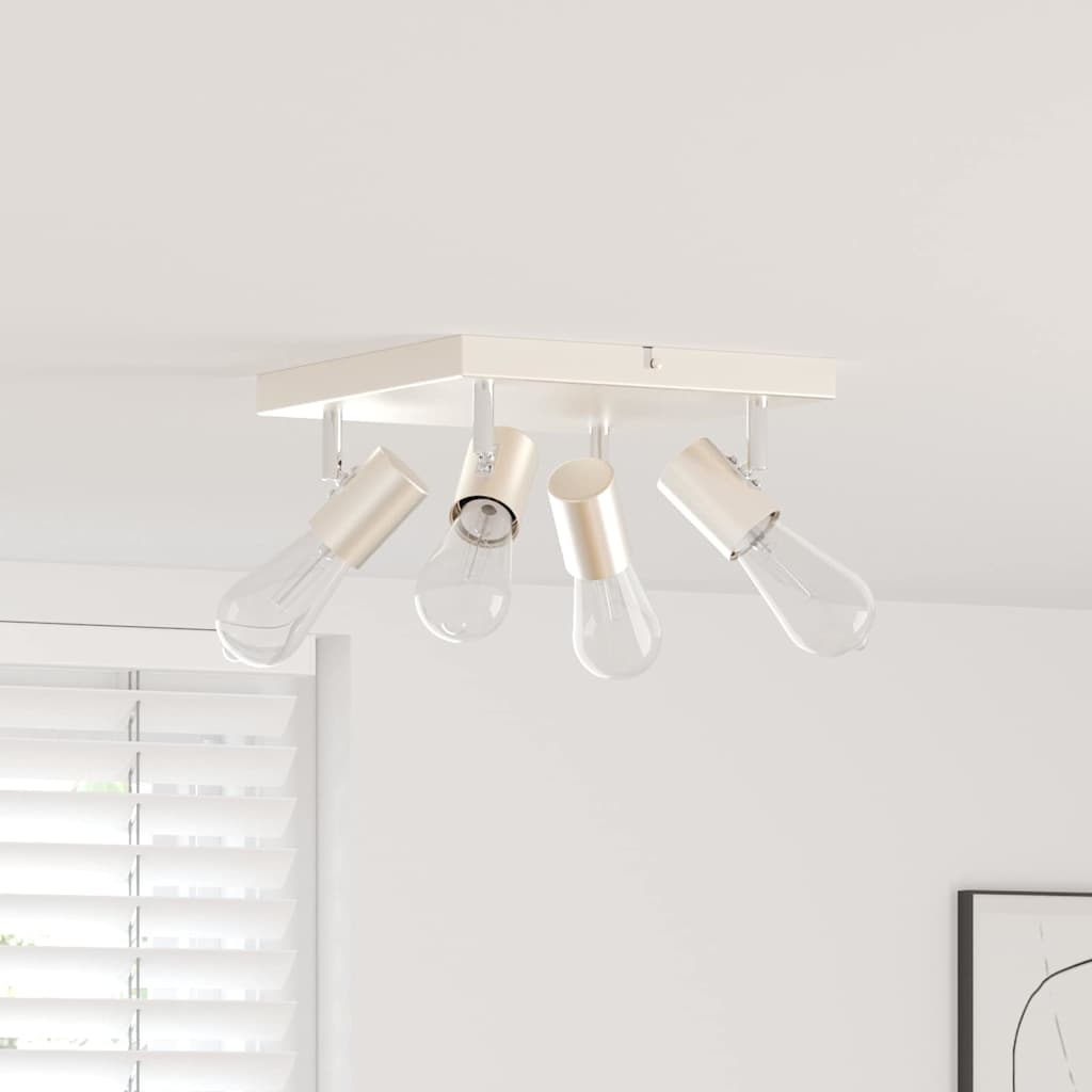 Stropné Bodové Svetlo Brúsený Nikel 26.5 X 26 X 11.5 Cm Oceľ