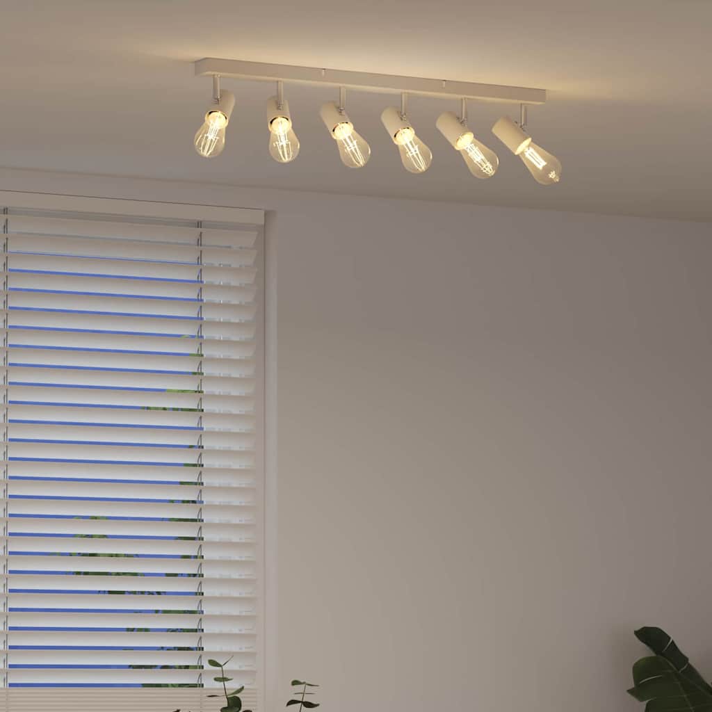 Stropné Bodové Svetlo Biela 73 X 6.5 X 11.5 Cm Oceľ