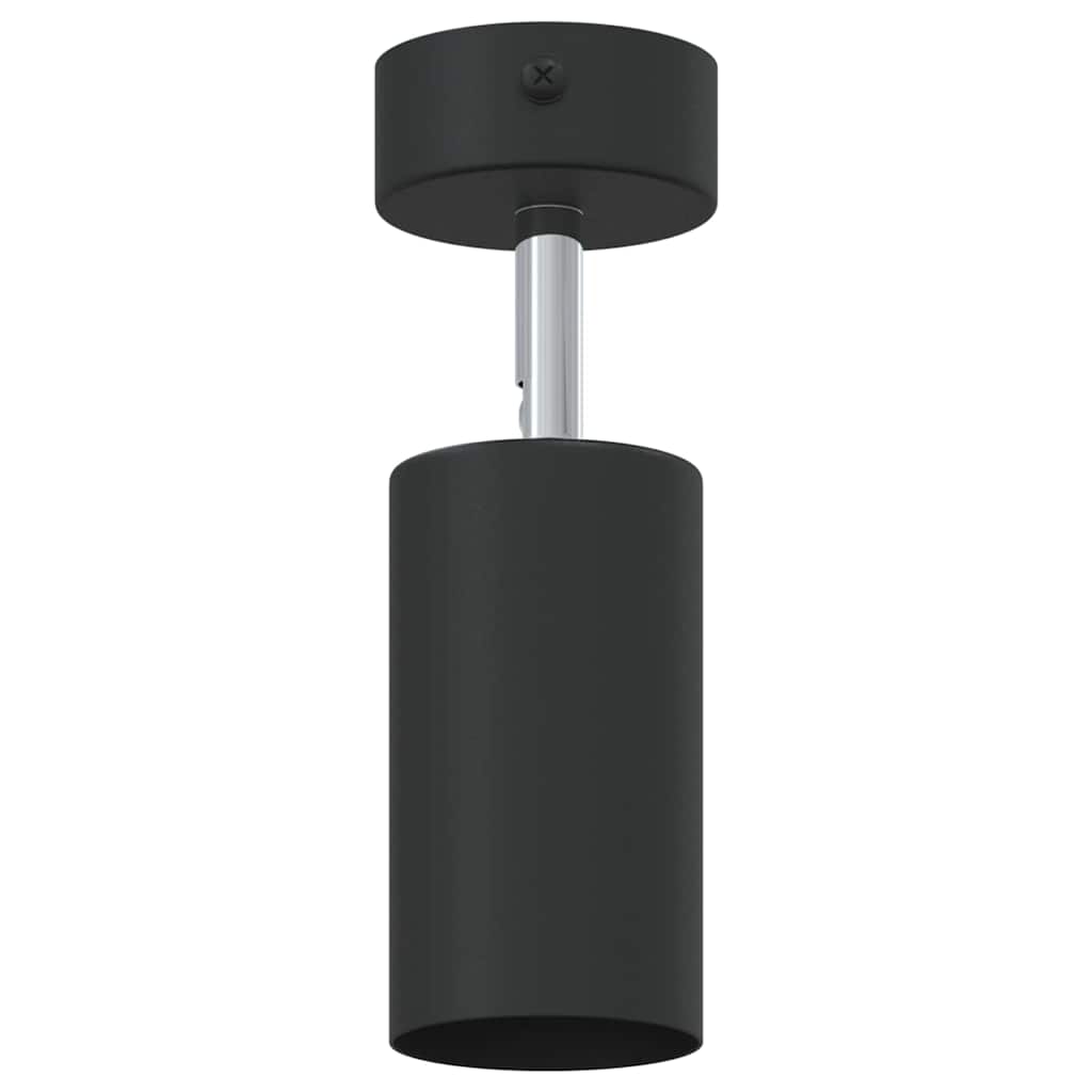 Stropné Bodové Svetlo Čierna 6 X 6 X 16.5 Cm Oceľ