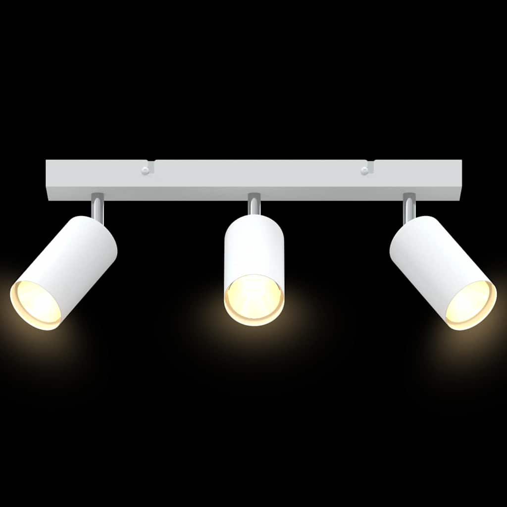 Stropné Bodové Svetlo Biela 38 X 5.5 X 16.5 Cm Oceľ