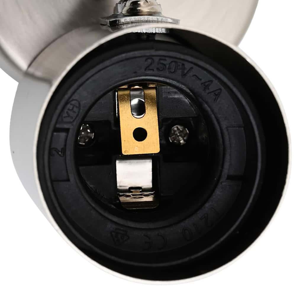 Stropné Bodové Svetlo Brúsený Nikel 38 X 5.5 X 16.5 Cm Oceľ