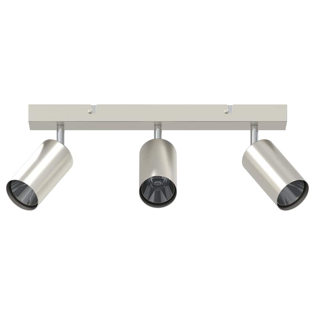 Stropné Bodové Svetlo Brúsený Nikel 38 X 5.5 X 16.5 Cm Oceľ