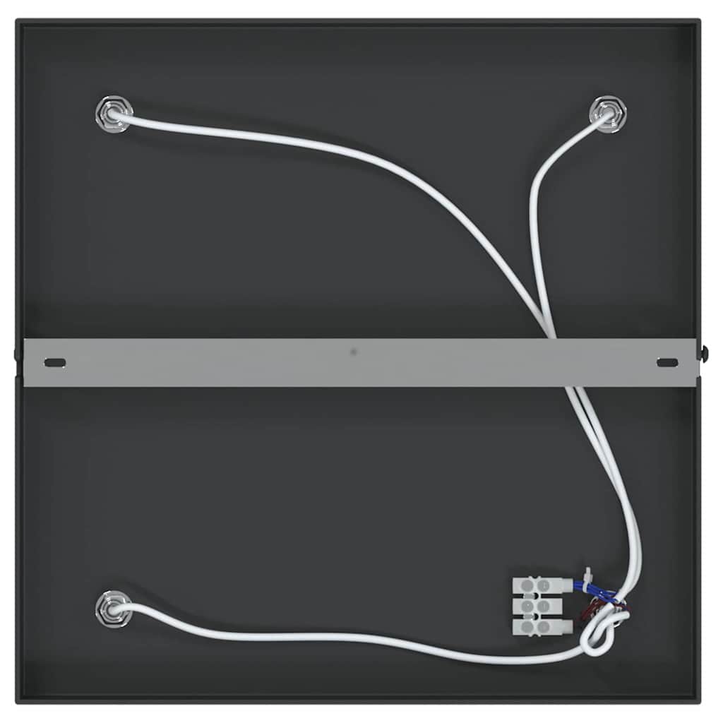 Stropné Bodové Svetlo Čierna 26 X 26 X 16.5 Cm Oceľ