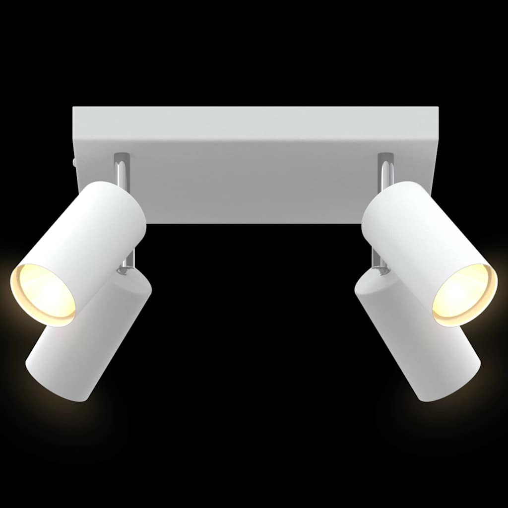 Stropné Bodové Svetlo Biela 26 X 26 X 16.5 Cm Oceľ