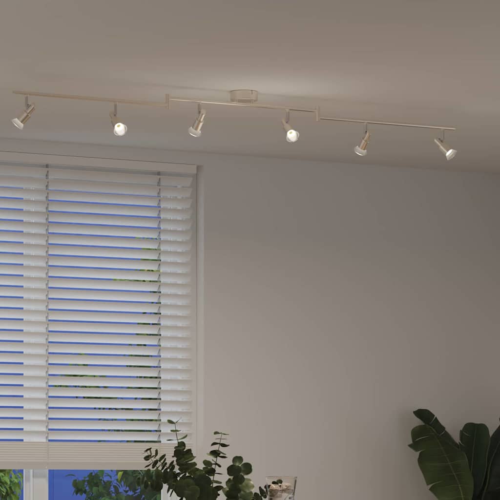 Stropné Bodové Svetlo Brúsený Nikel 176.5 X 9.5 X 14 Cm Oceľ