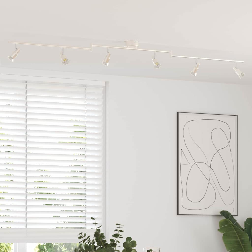 Stropné Bodové Svetlo Brúsený Nikel 176.5 X 9.5 X 14 Cm Oceľ