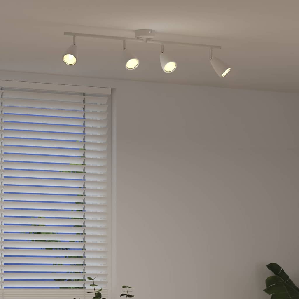 Stropné Bodové Svetlo Biela 69.5 X 12.5 X 10.5 Cm Oceľ