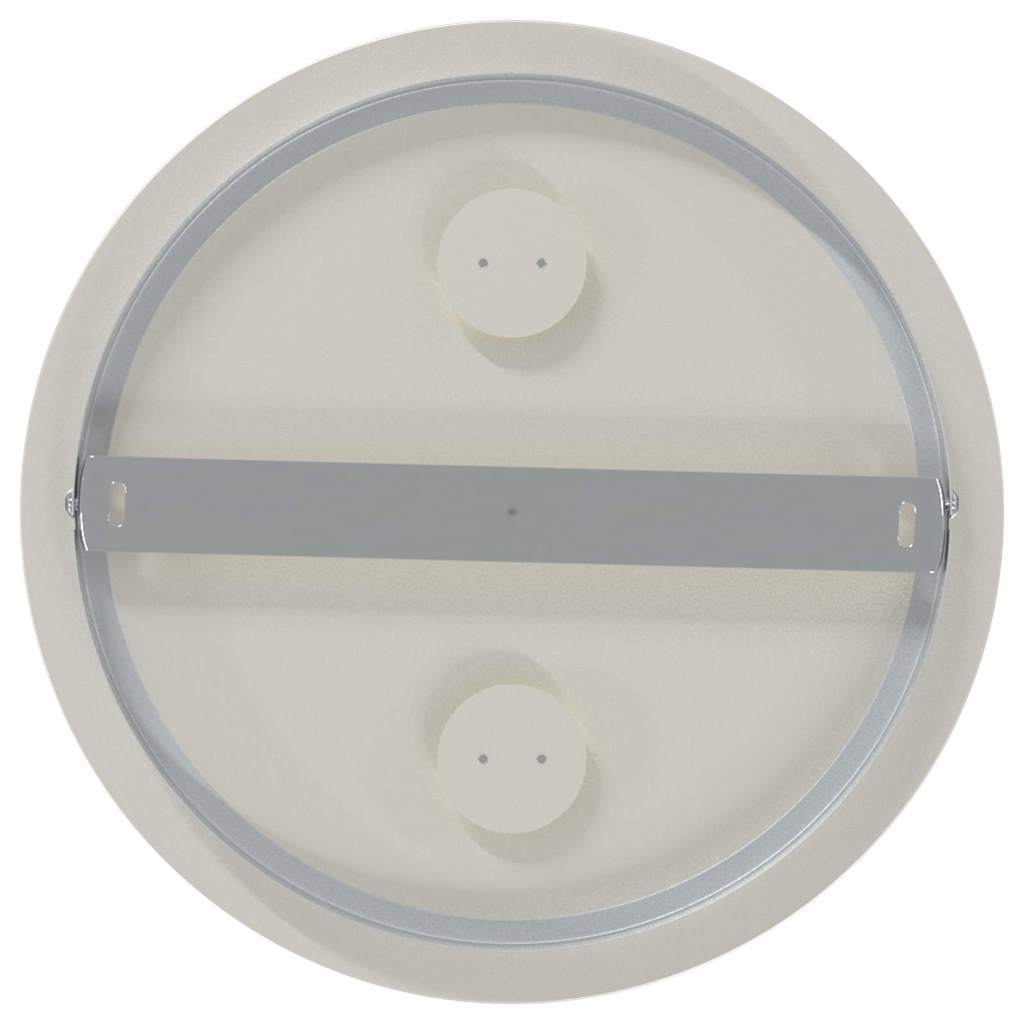 Stropné Bodové Svetlo Strieborná 29 X 29 X 11 Cm Oceľ A Sklo