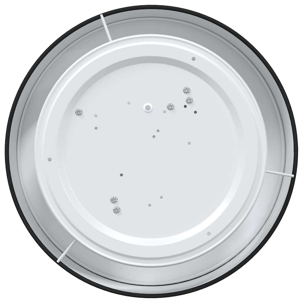 Stropná Lampa Čierna 38 X 13.5 Cm Látka