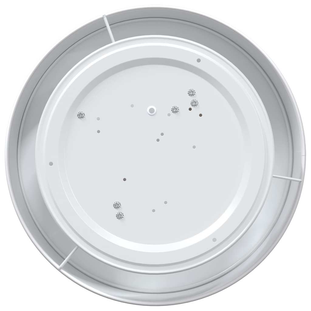 Stropná Lampa Biela 38 X 13.5 Cm Látka