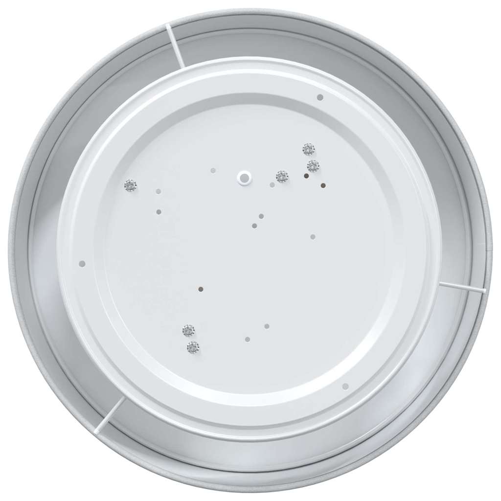 Stropná Lampa Sivá 38 X 13.5 Cm Látka