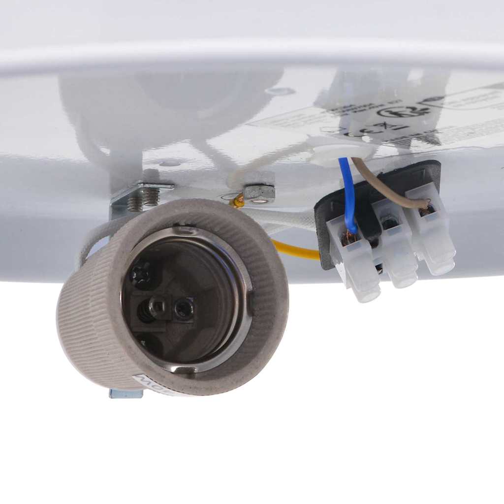 Stropná Lampa Čierna 30 X 13.5 Cm Látka