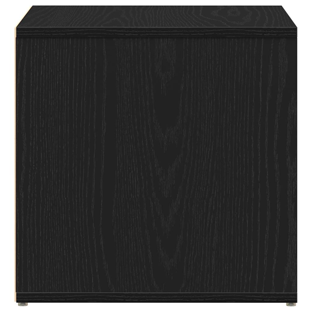 Box Drawer Čierna Dub 40,5x40x40 cm Kompozitné drevo