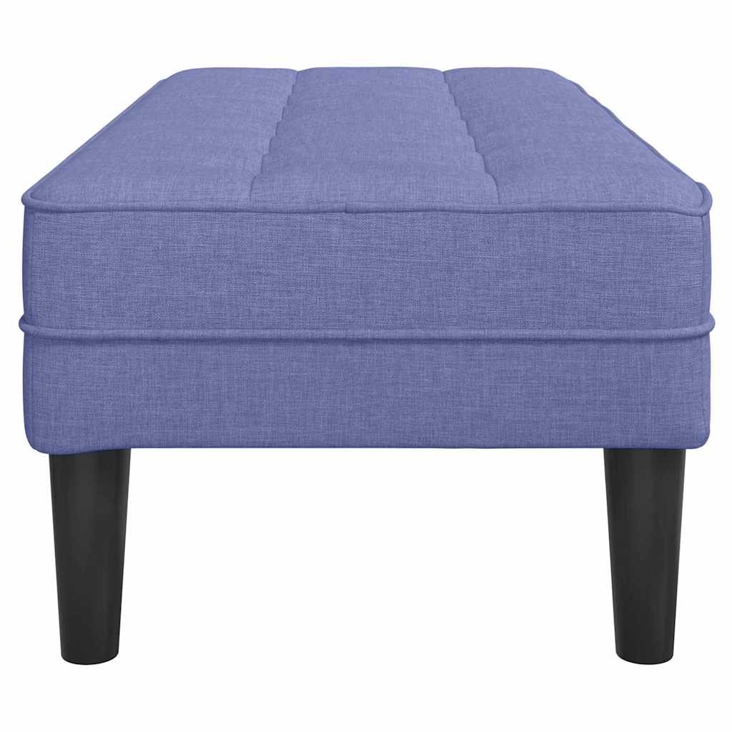 Lavička Džínsoá Modrá 113 X 57 X 39 Cm Látka