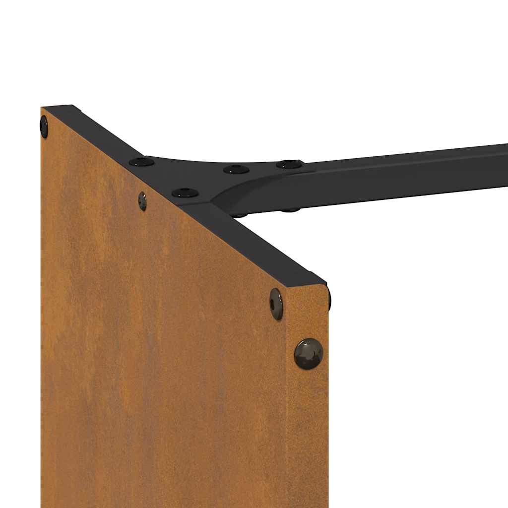 Regál Na Krbové Drevo Oceľ Odolná Voči Poveternostným Vplyvom