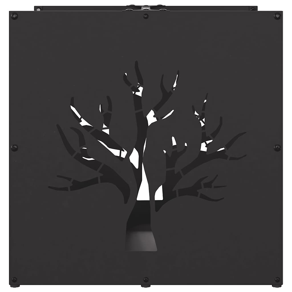 Regál Na Krbové Drevo, 40X40X40 Cm, Za Studena Lisovaná Oceľ